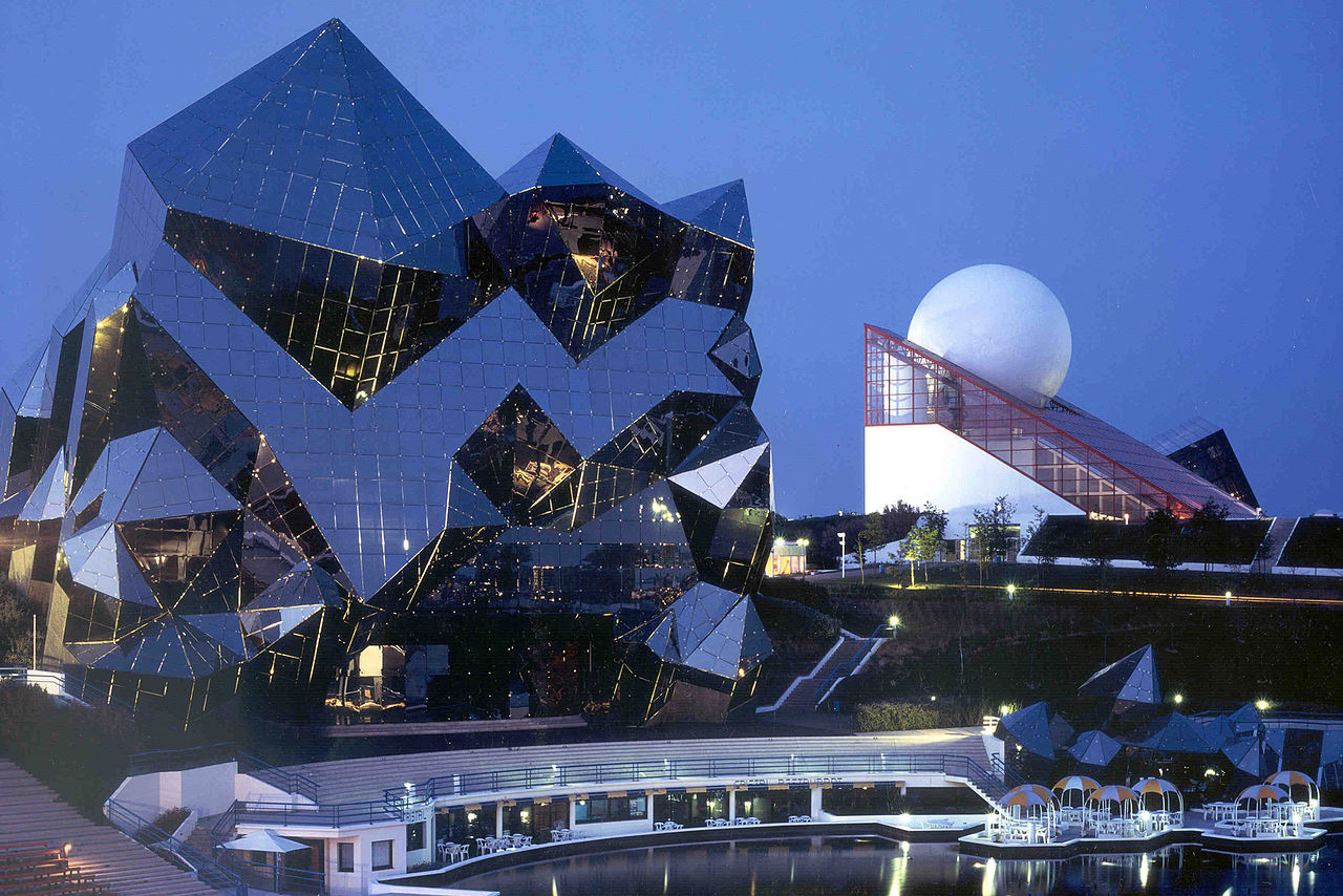 Futuroscope, архитектура