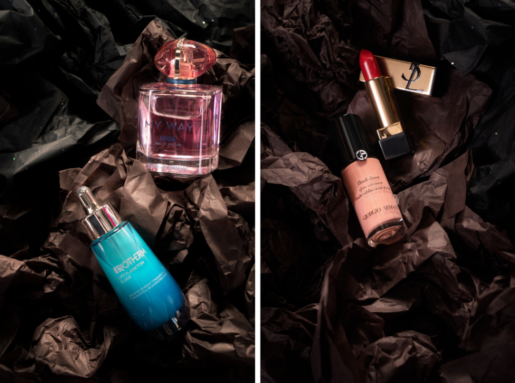 Giorgio Armani / YSL / Biotherm