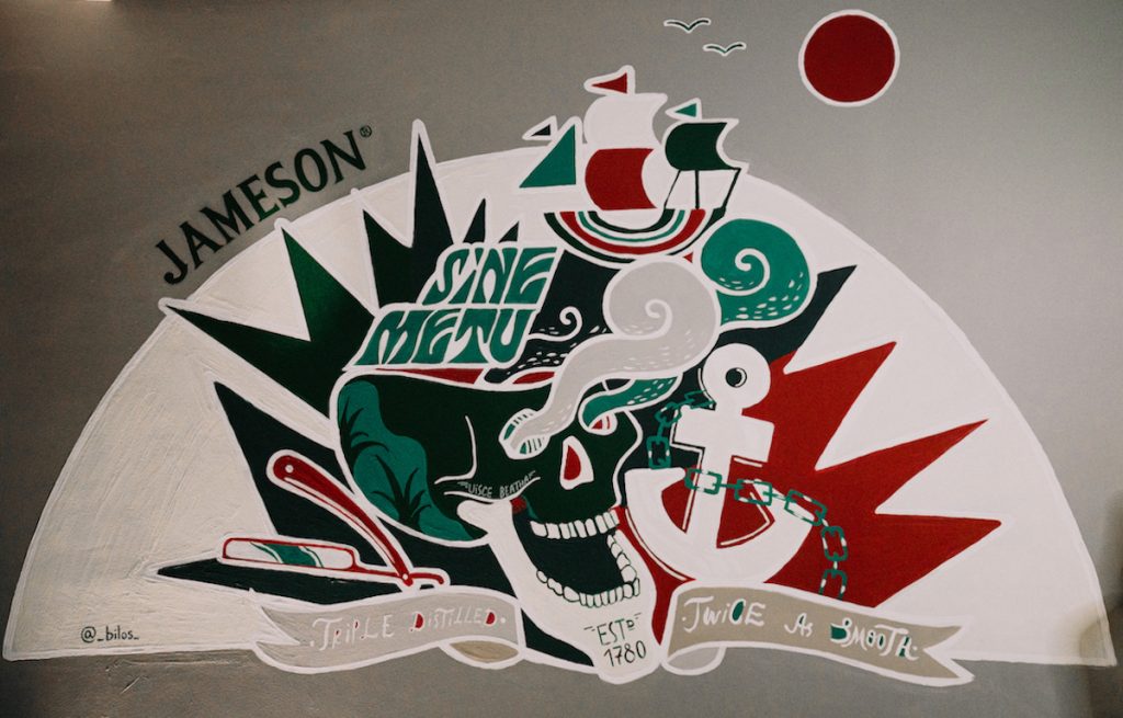 Jameson-изкуство-графити-уиски-бръснарство 3