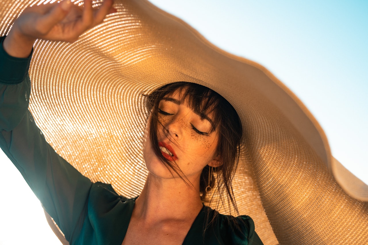 girl on the beach