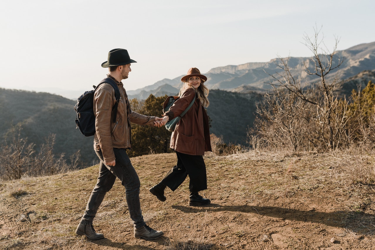 autumn couple