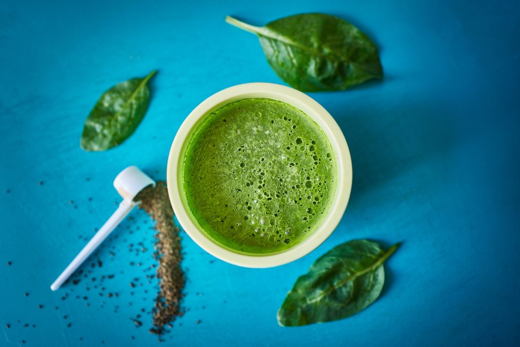 spinach ice cream