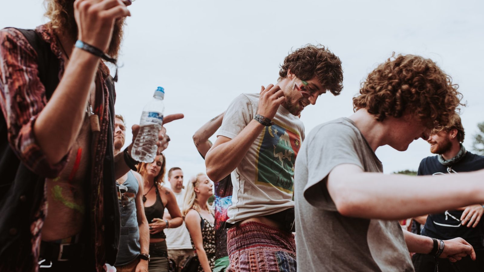 guys on a festival